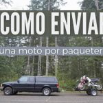 transportar moto por paqueteria